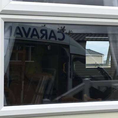 Static caravan glaxing services in England, Wales and up to the Scottish borders
