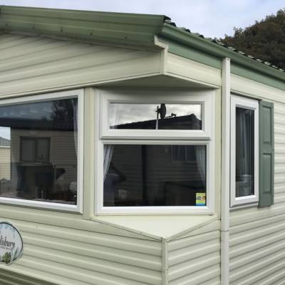 Static caravan glaxing services in England, Wales and up to the Scottish borders