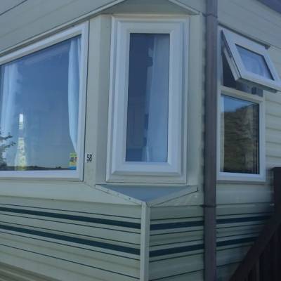 Static caravan glaxing services in England, Wales and up to the Scottish borders